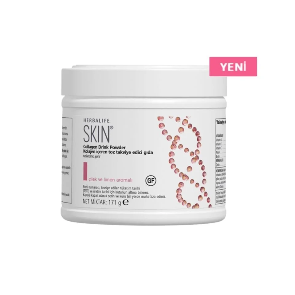 Herbalife Collagen Drink Powder - Çilek & Limon Aromalı 171g